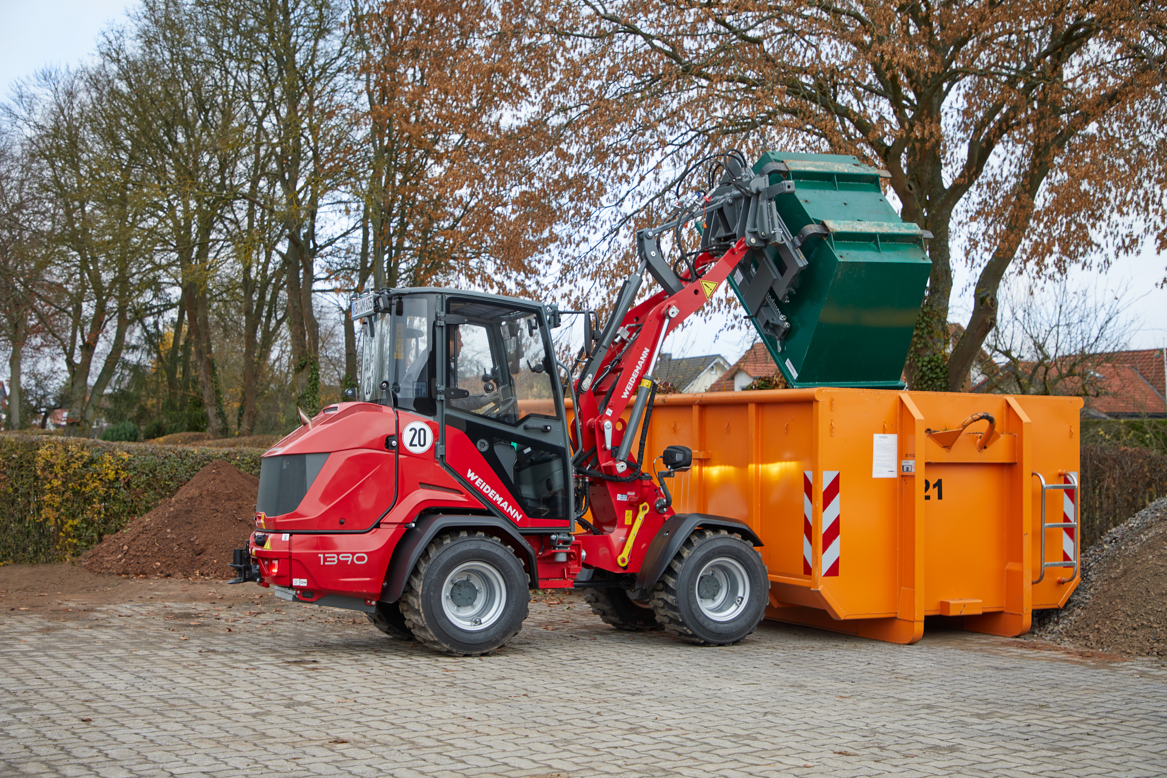 Weidemann Hoftrac 1390 en action