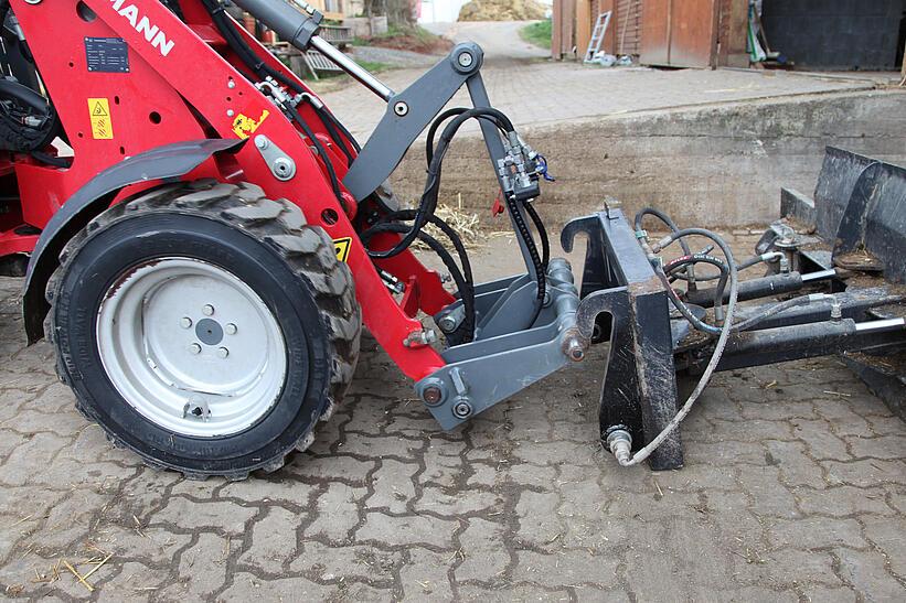 Weidemann 1140 im Einsatz
