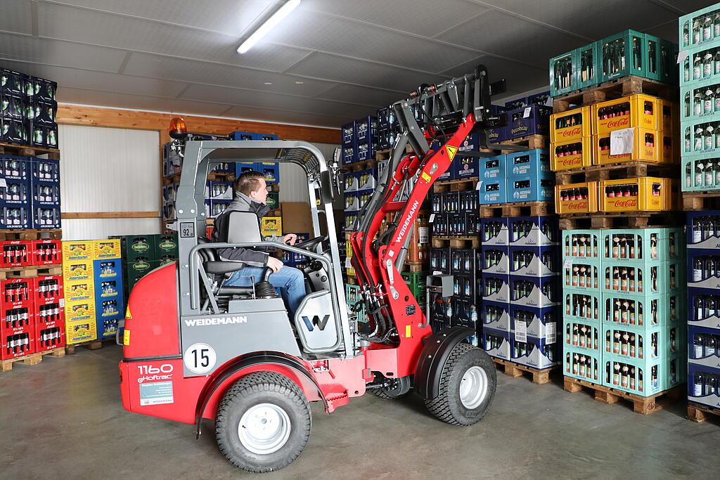 146.JPG Weidemann 1160 eHoftrac în acțiune