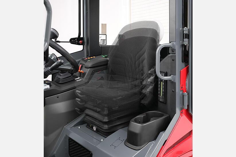 Weidemann Hoftrac 1280, 1390,1880, Driver's seat without joystick Console with suspension