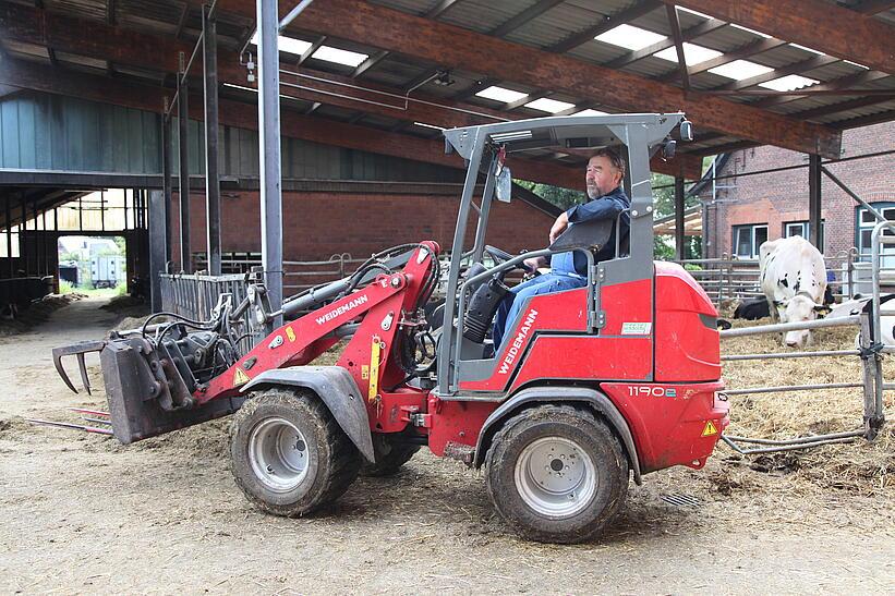 Weidemann 1190e in Action