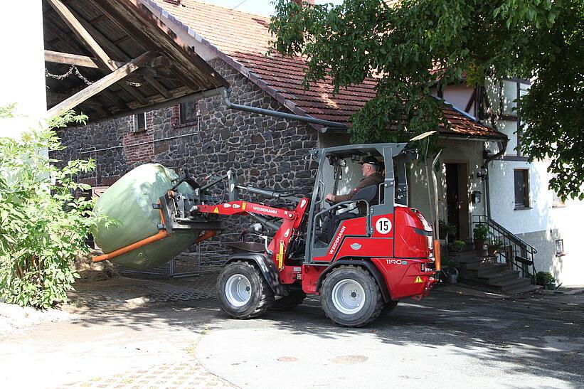 Weidemann 1190e in Action