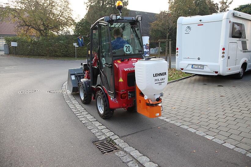 Weidemann Hoftrac 1160 im Einsatz