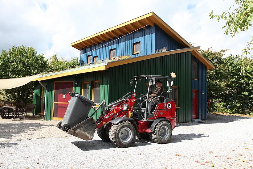 Weidemann 1190e in Action