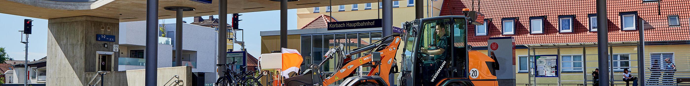 Hoftrac 1260LP de Weidemann en acción