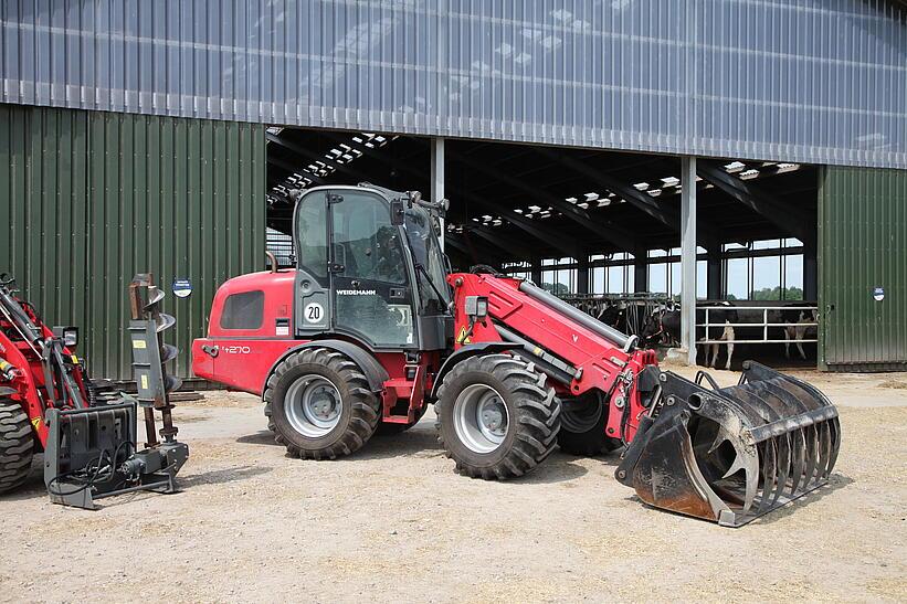Weidemann Teleskopradlader 4270T im Einsatz