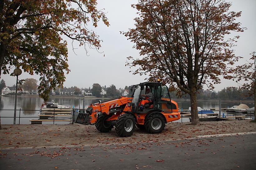 Weidemann Teleskopradlader 5080T im Einsatz