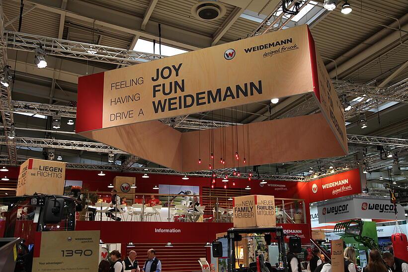 Weidemann Messestand Agritechnica 2025