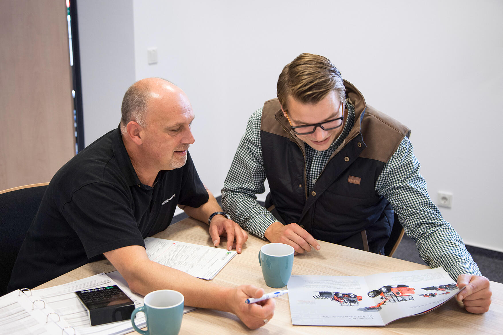 Tanácsadói interjú két ember között