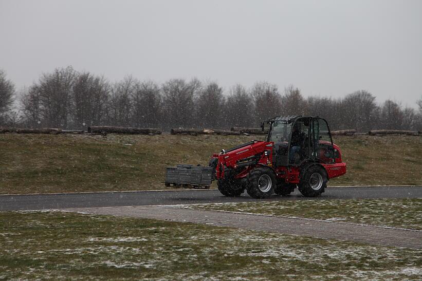 Weidemann Teleskopradlader 4080T im Einsatz