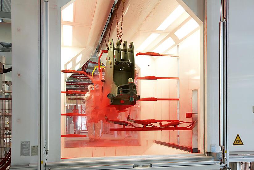 Weidemann Teleskoplader T4512, T4512e, T5522, T6027, Powder coating