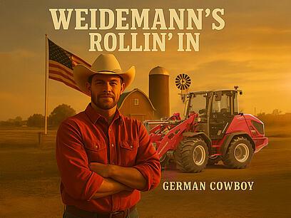Weidemanns rollin in - German Cowboy Album Cover