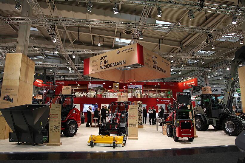 Weidemann Messestand Agritechnica 2025