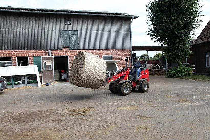 Weidemann 1190e in Action