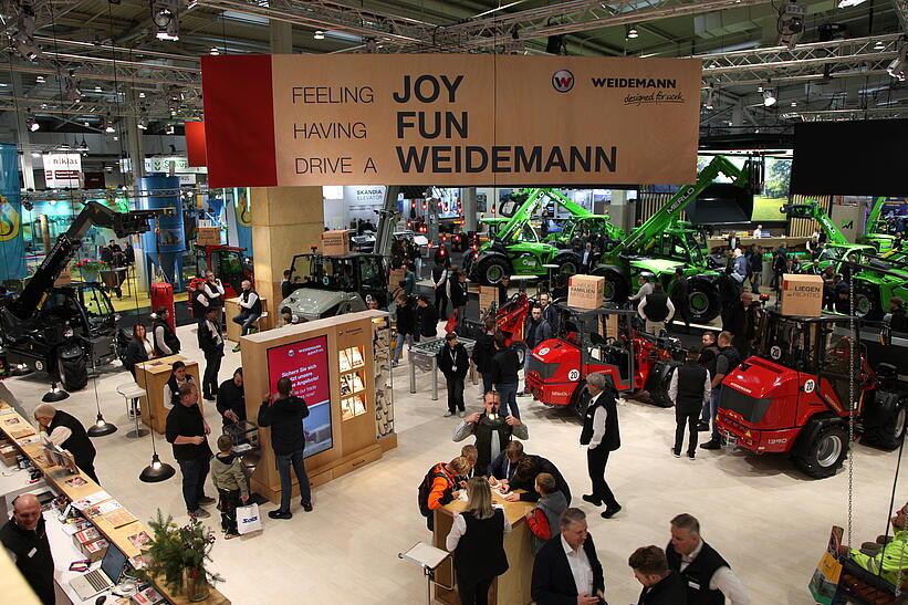 Weidemann Messestand Agritechnica 2025
