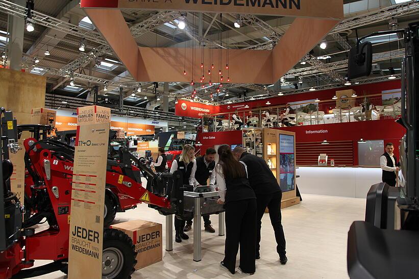 Weidemann Messestand Agritechnica 2025
