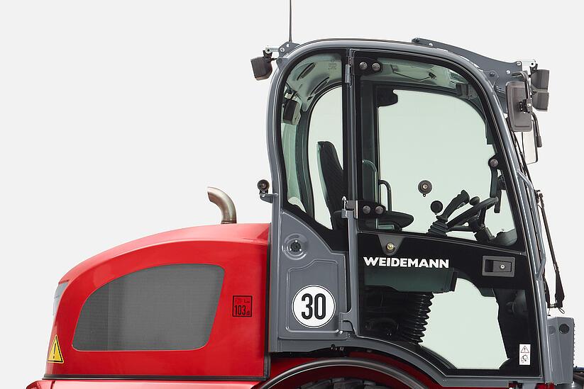 Weidemann telescopic wheel loader 3080T, Cabin
