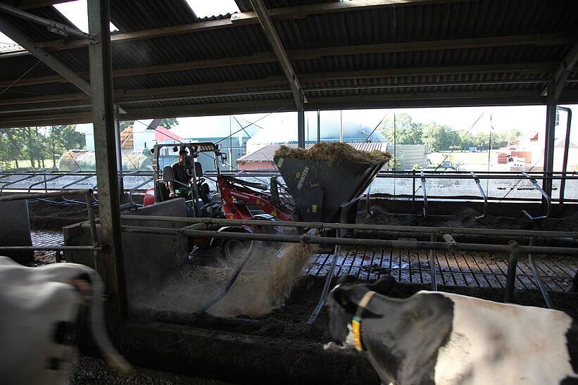 Weidemann Hoftrac 1160 im Einsatz