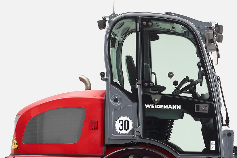 Weidemann telescopic wheel loader 4080BLT, Cabin