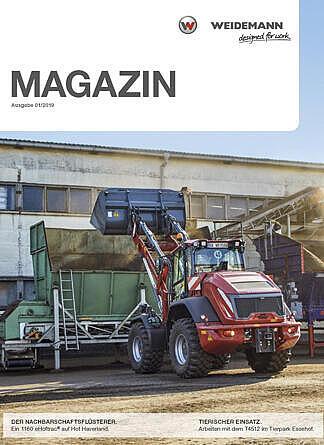 Weidemann Magazin Cover