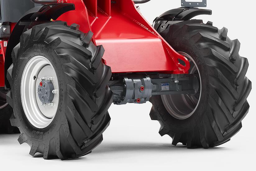 Weidemann telescopic wheel loader 3080LPT , Differential lock