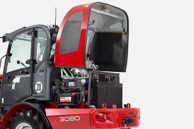Weidemann wheel loader 3080, Equipment