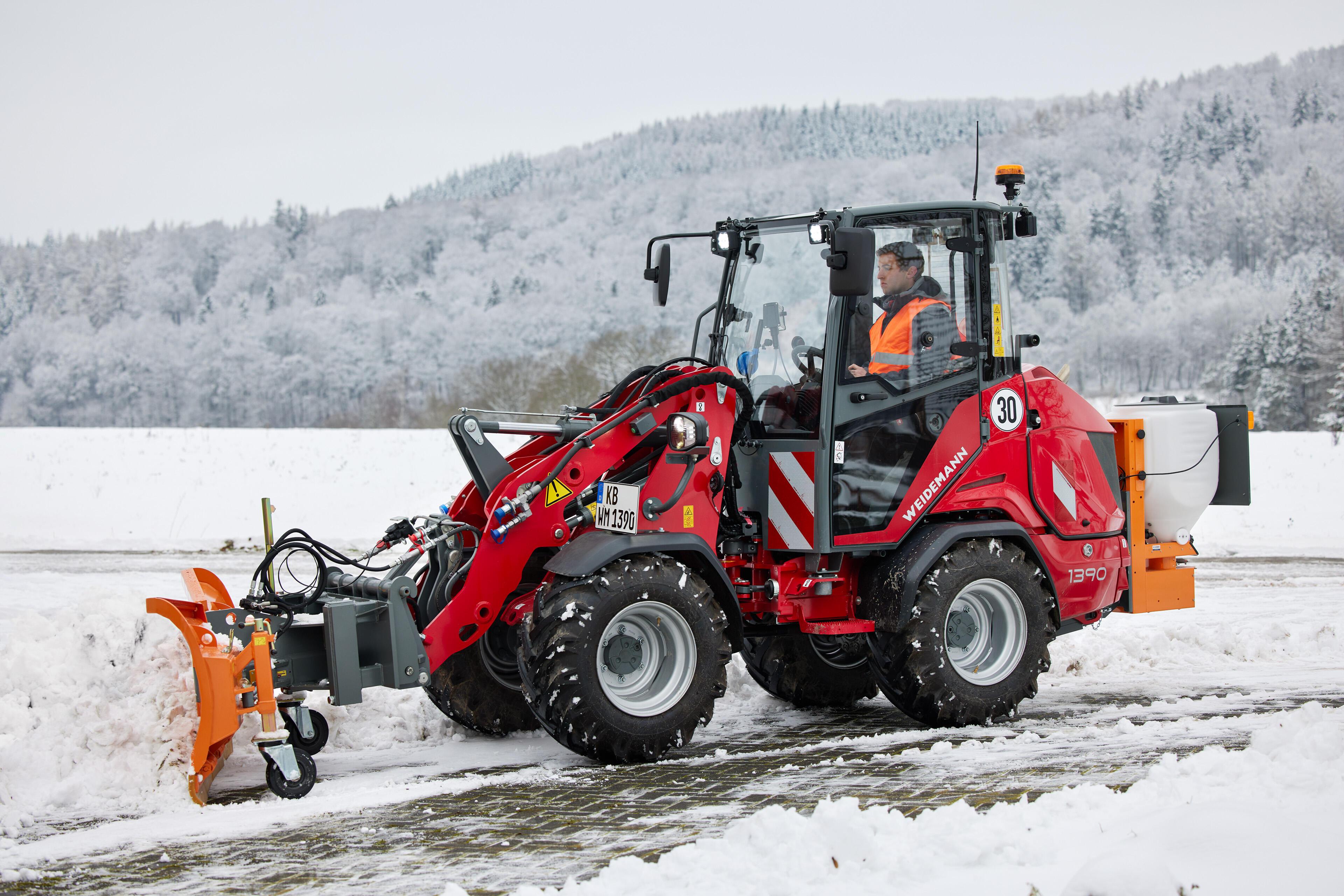 Weidemann Hoftrac 1390 im Einsatz