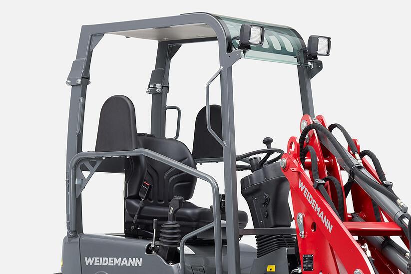 Weidemann Hoftrac 1140, Overhead guard