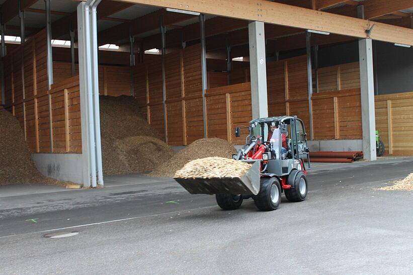 Weidemann Hoftrac 1280 im Einsatz