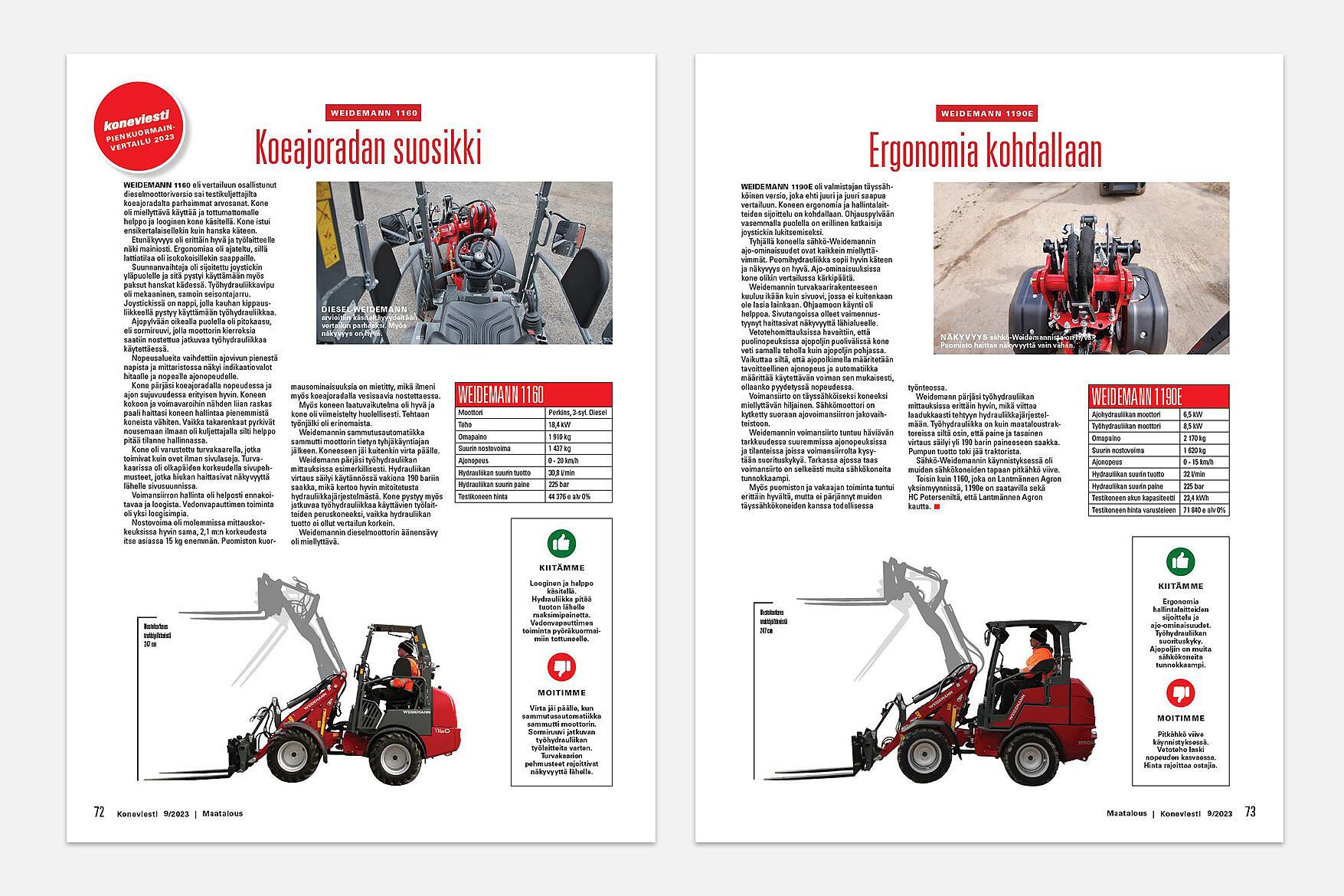 Titelbild Testbericht Finnland 1160 und 1190e