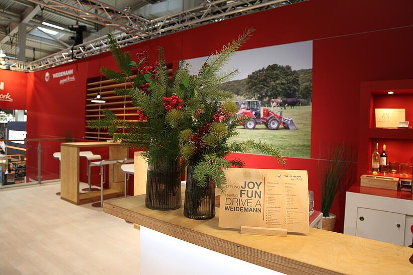 Weidemann Messestand Agritechnica 2025