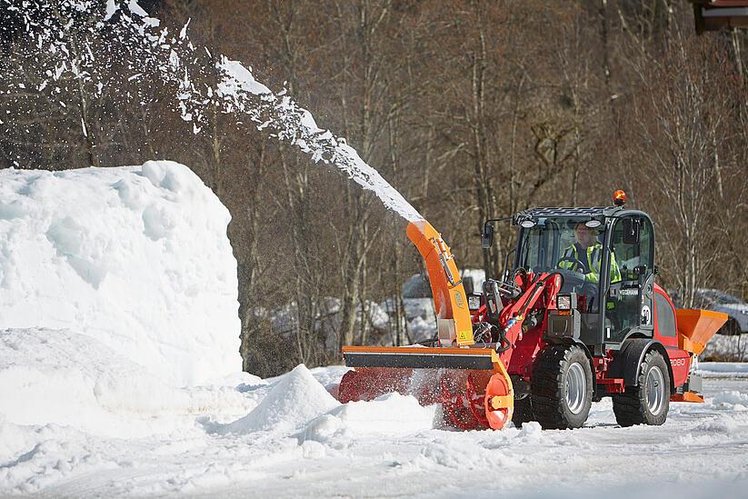 Weidemann wheel loader, telescopic wheel loader, Powerful hydraulics