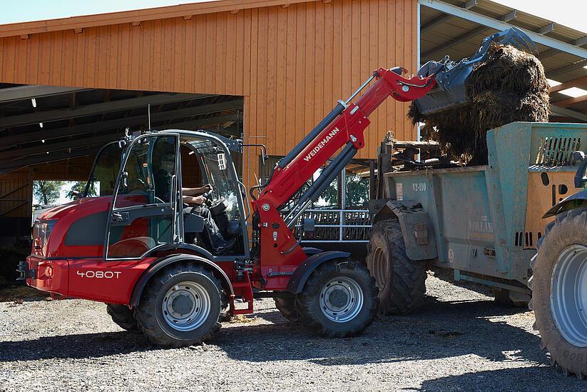 Weidemann telescopic wheel loader 4080T, Efficiency