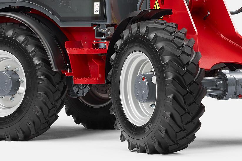 Weidemann telescopic wheel loader 3080T, Tyres