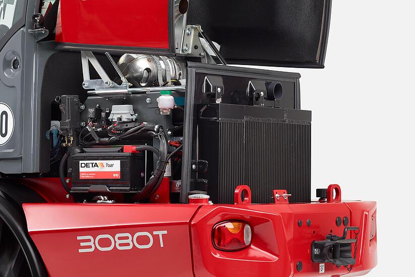 Weidemann telescopic wheel loader 3080T, Exhaust emission standard engine selection