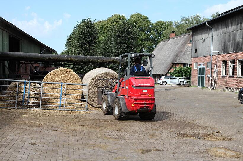 Weidemann 1190e in Action