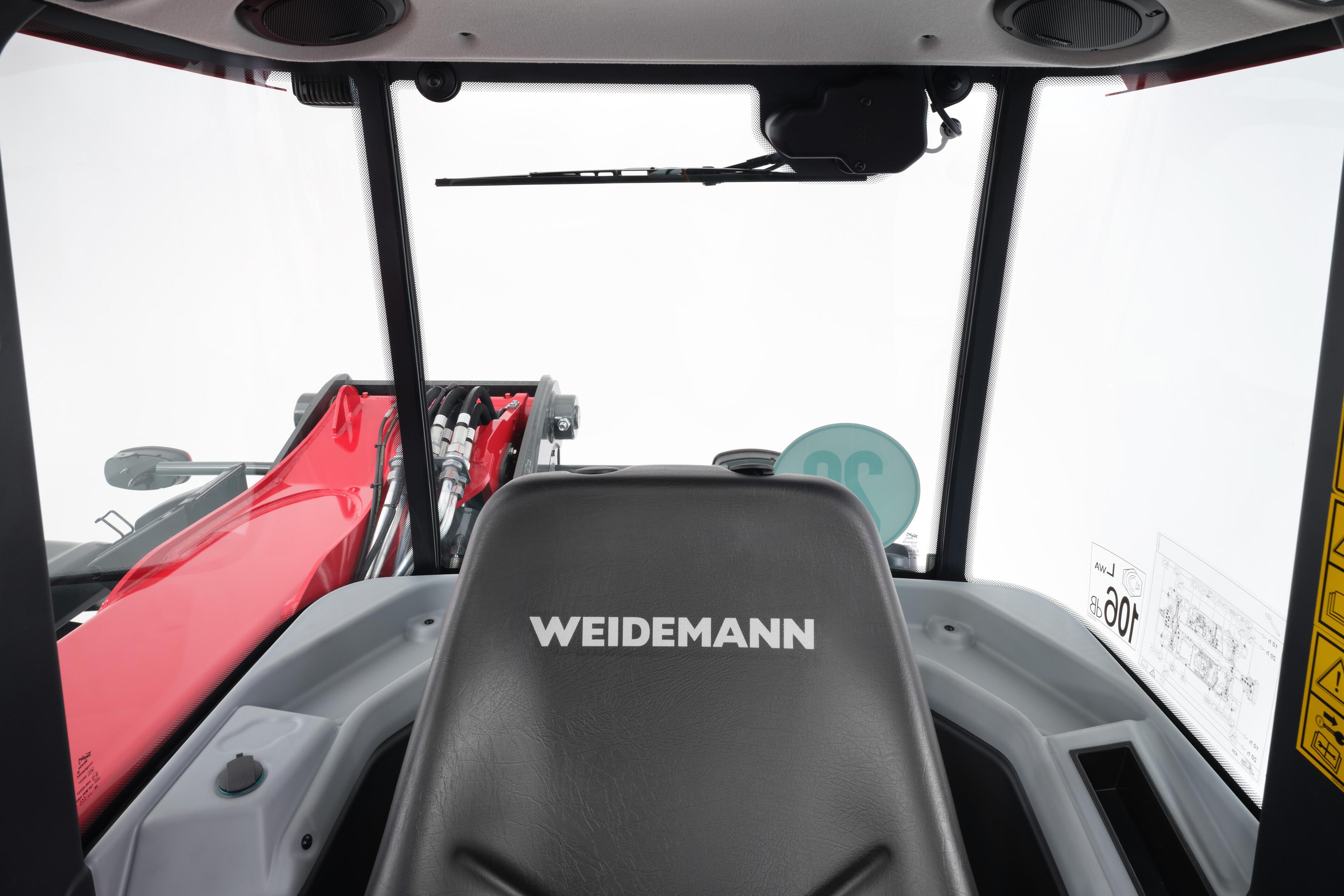 Weidemann 7m telehandler Best View Cabin