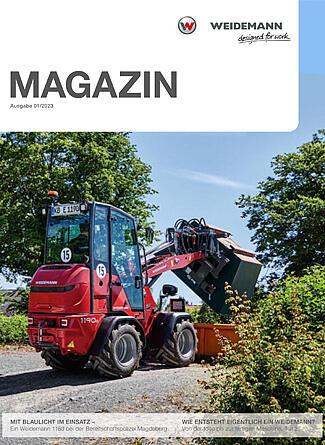 Coverbild Weidemann Magazin 01/2023