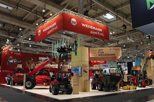 Weidemann Messestand Agritechnica 2025