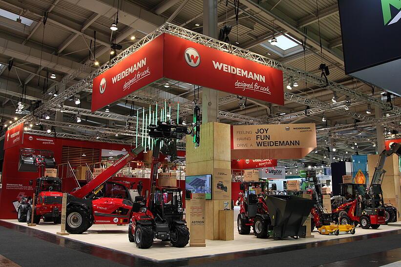 Weidemann Messestand Agritechnica 2025