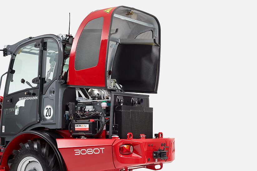 Weidemann telescopic wheel loader 3080T, Equipment